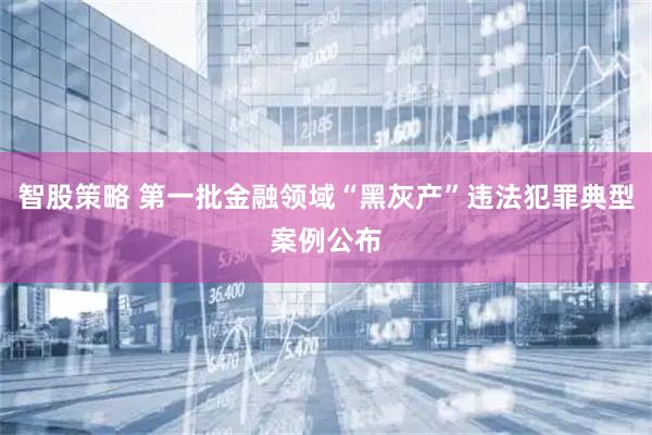 智股策略 第一批金融领域“黑灰产”违法犯罪典型案例公布