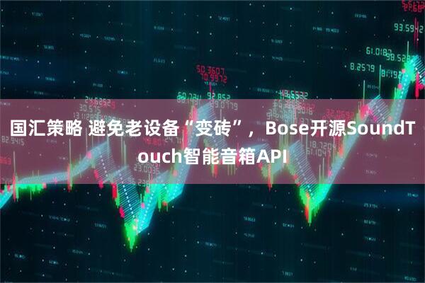 国汇策略 避免老设备“变砖”，Bose开源SoundTouch智能音箱API