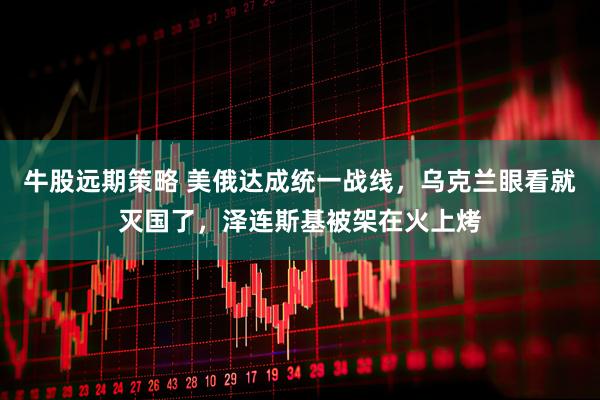 牛股远期策略 美俄达成统一战线，乌克兰眼看就灭国了，泽连斯基被架在火上烤