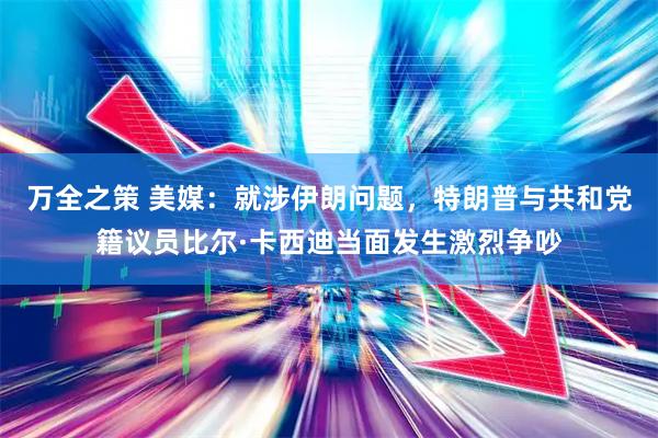 万全之策 美媒：就涉伊朗问题，特朗普与共和党籍议员比尔·卡西迪当面发生激烈争吵